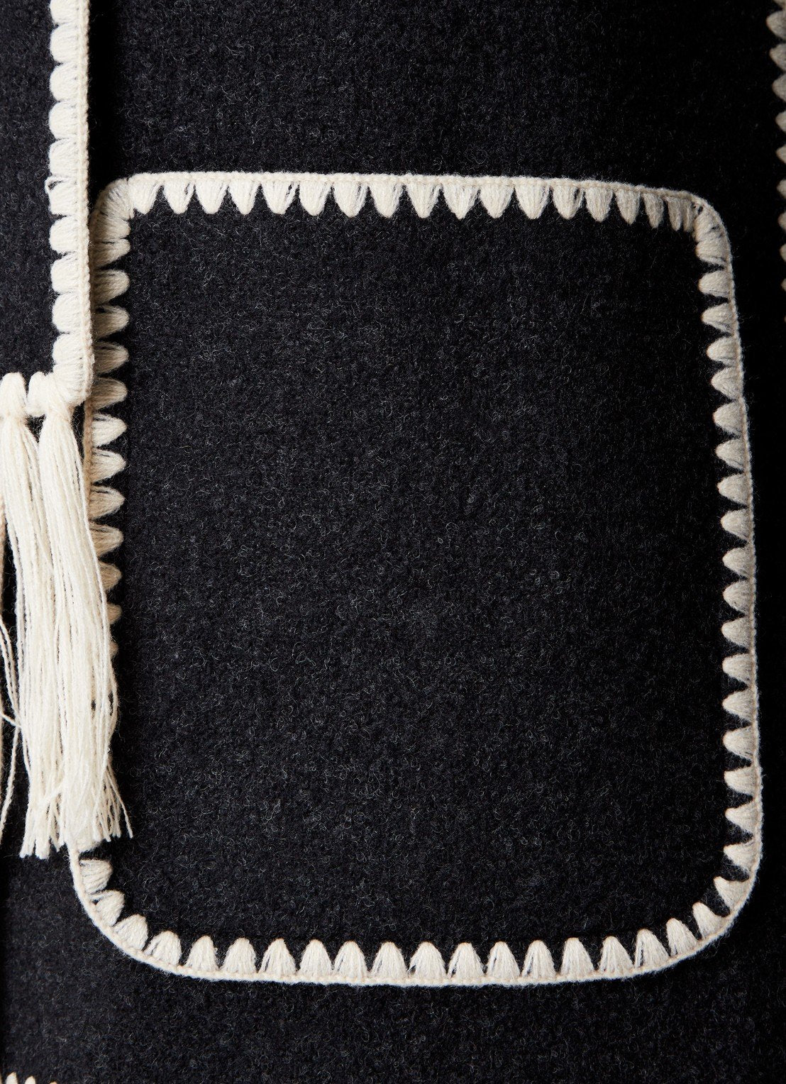 Wintermantel mit Schal