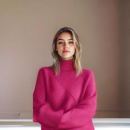 Zoniva™ l Damen-Rollkragenpullover