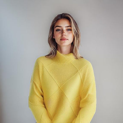 Zoniva™ l Damen-Rollkragenpullover